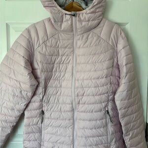 Columbia Light Pink Quilted Jacket